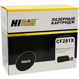 Картридж лазерный HP 81X, CF281X (Hi-Black)