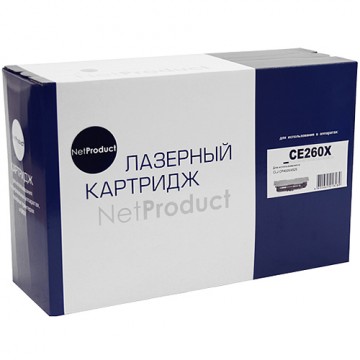 Картридж лазерный HP 649X, CE260X (NetProduct)