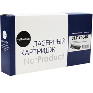 Картридж лазерный Samsung CLT-Y404S (NetProduct)