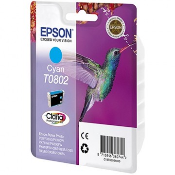 Картридж струйный Epson T0802, C13T08024010