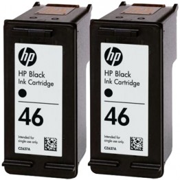 Комплект струйных картриджей HP 46, F6T40AE