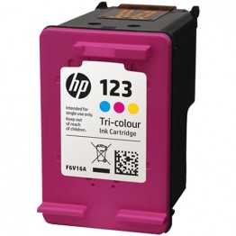 Картридж струйный HP 123, F6V16AE