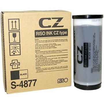 Краска RISO CZ (Original), S-4877E, черный