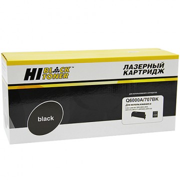 Картридж лазерный HP 124A, Q6000A, 707BK (Hi-Black)