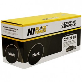 Картридж лазерный HP 12A, Q2612A-LR (Hi-Black), картридж+заправка