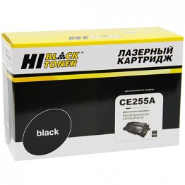 Картридж лазерный HP 55A, CE255A (Hi-Black)