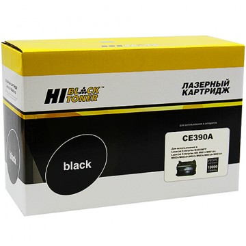Картридж лазерный HP 90A, CE390A (Hi-Black)