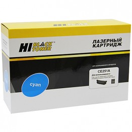 Картридж лазерный HP 504A, CE251A (Hi-Black)