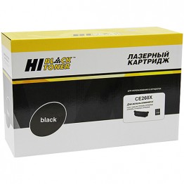 Картридж лазерный HP 649X, CE260X (Hi-Black)