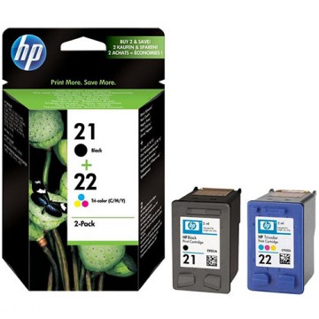 Комплект струйных картриджей HP 21+22, SD367AE