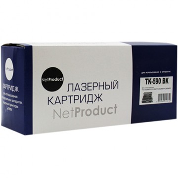 Картридж лазерный Kyocera TK-590BK (NetProduct)