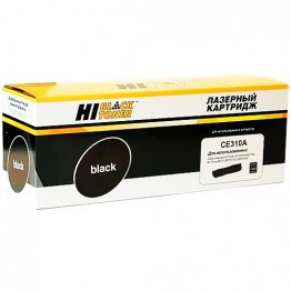 Картридж лазерный HP 126A, CE310A (Hi-Black)